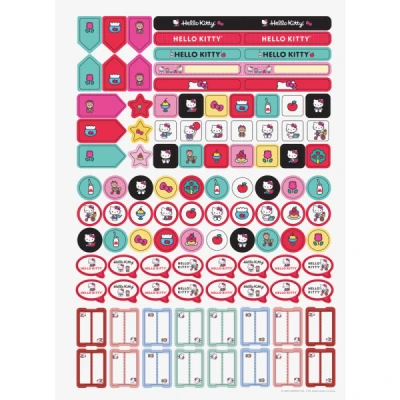 CADERNO GARRA UNIV CD NEO 80F HELLO KITTY JANDAIA