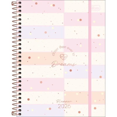 Planner Espiral 17,7 x 24 cm Soho 90 G 2026 - Tilibra