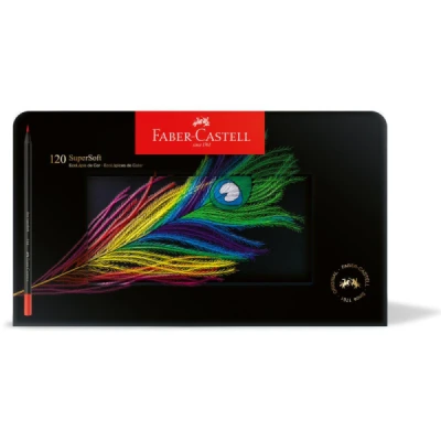 LAPIS DE COR C/120 SUPERSOFT 210743 FABER-CASTELL