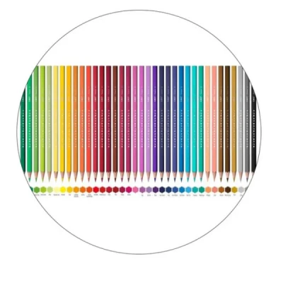 Lápis de Cor BIC Evolution com 36 cores, Sextavado