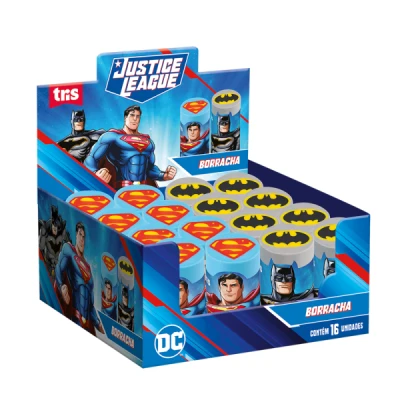 BORRACHA LIGA DA JUSTICA DP TRIS