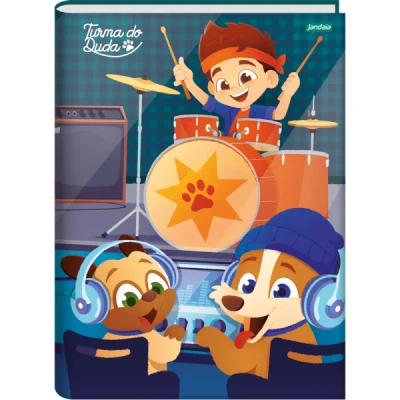 CADERNO BROCHURAO 80F CD UNIV TURMA DO DUDA