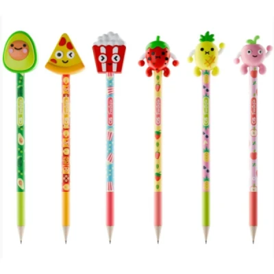 LAPIS DE ESCREVER HB FANTASIA LANCHINHOS 5.8116 CIS