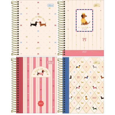 AGENDA ESPIRAL BROWNIE (110X154MM) M3 TILIBRA