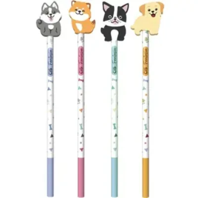 LAPIS DE ESCREVER FANTASIA C/BORRACHA PETS 48.9108 CIS