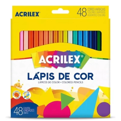 LAPIS DE COR C/48 REF09648 ACRILEX
