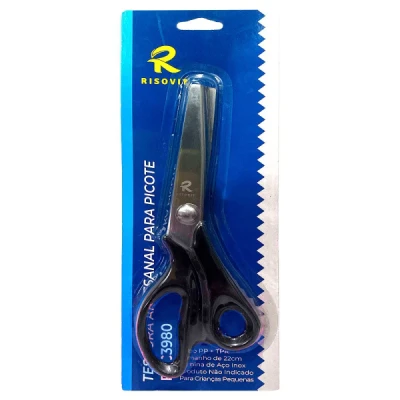 TESOURA 22CM PICOTAR SA1685 RISOVIT