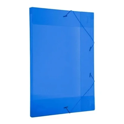 PASTA ELASTICA PLASTICA 20MM OFICIO AZUL REF0255.C - DELLO