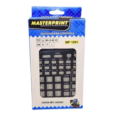 CALCULADORA  8+2 DIG CIENTIFICA MP1091 MASTERPRINT