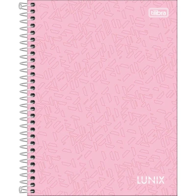 Caderno Espiral Capa Dura Universitário colegial Lunix - tilibra Sortido