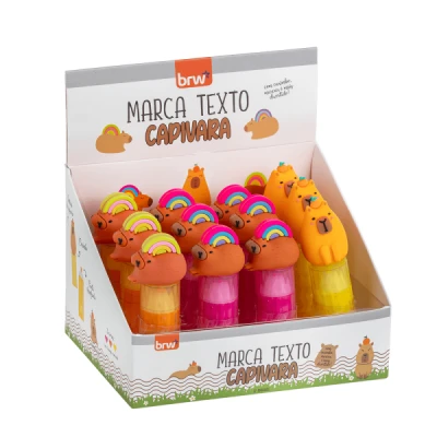 MARCA TEXTO DIVERTIDO CAPIVARA CA2151 BRW
