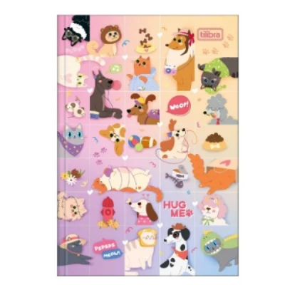 CADERNO BROCHURAO 80F CD UNIV HUG ME TILIBRA