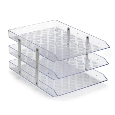 CAIXA CORRESPONDENCIA TRIPLA FIXA CRISTAL 10050015 MAXCRIL