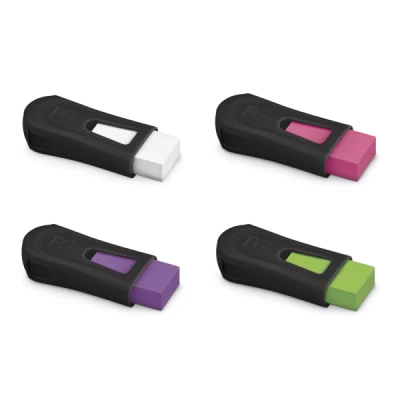 APONTADOR COM BORRACHA BLACKNEON 124BORBNZF FABER CASTELL