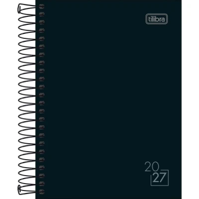 AGENDA ESPIRAL SPICE PRETA M3 2027 - TILIBRA
