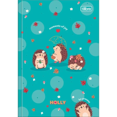 CADERNO BROCHURA 1/4 CD 80F HOLLY TILIBRA