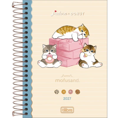 AGENDA ESPIRAL MOFUSAND M5 (129X187MM) 2027 TILIBRA