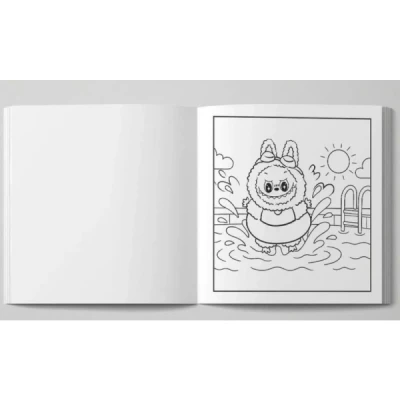 LIVRO DE COLORIR MONSTRINHO AMIGO 23X23 32P AM UNIDADE 810103 - PAE EDITORA