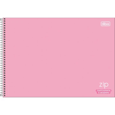CADERNO DESENHO ESP CD 80F ZIP COLOR TILIBRA