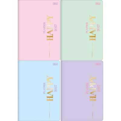 AGENDA GRAMPEADA PLANNER HAPPY M7 2027 - TILIBRA