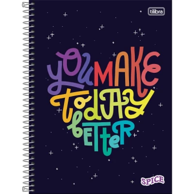 CADERNO ESP CD UNIV SPICE FEM TILIBRA