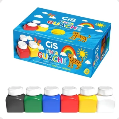 TINTA GUACHE C/12 15ML CIS