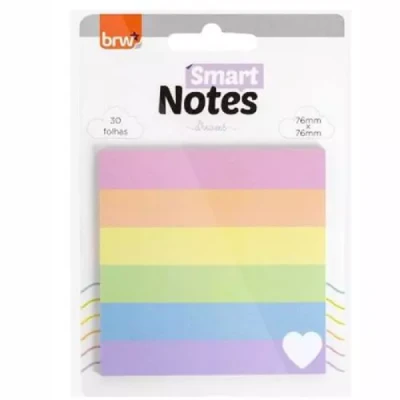 BLOCO ADESIVO SMART NOTES 76X76MM - DREAMS 30F BA7662 BRW