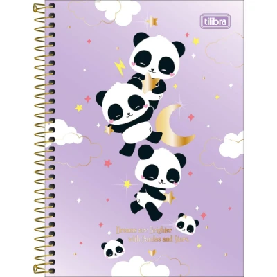 CADERNO 1/4 ESP CD 80F LOVE FRIEND TILIBRA