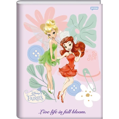 CADERNO BROCHURA 1/4 CD 80F FADAS - JANDAIA