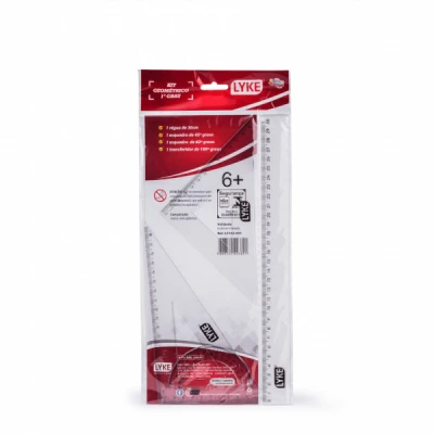 KIT GEOMETRICO PLASTICO - 1A GRAU - 04 P