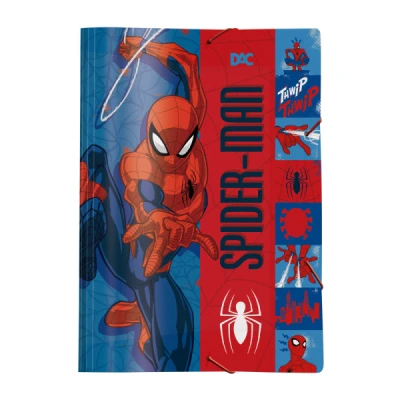 PASTA ELASTICA PLASTICA FINA OFICIO HOMEM ARANHA REF5431 DAC