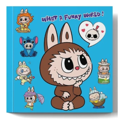 LIVRO DE COLORIR MONSTRINHO AMIGO 23X23 32P AZ UNIDADE 376532 - PAE EDITORA