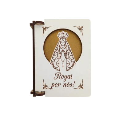 CAIXA PARA TERCO NOSSA SENHORA APARECIDA MDF CMP-007 BELLA ARTE