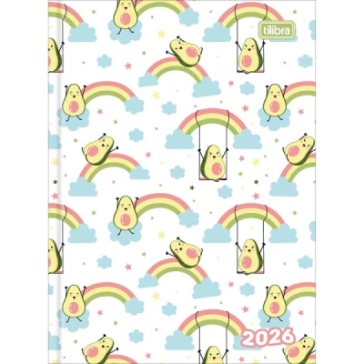 AGENDA COSTURADA SPICE FEMININA 2D M4 (123MMX166MM) - TILIBRA