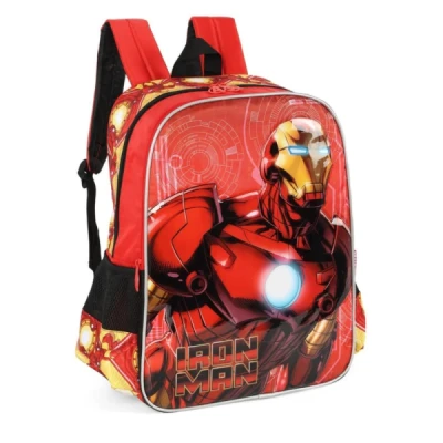 MOCHILA IRON MAN VERMELHA IS41601AG - LUXCEL