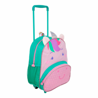 MOCHILA RODINHA CLIO UNICORNIO CP2204B VERDE