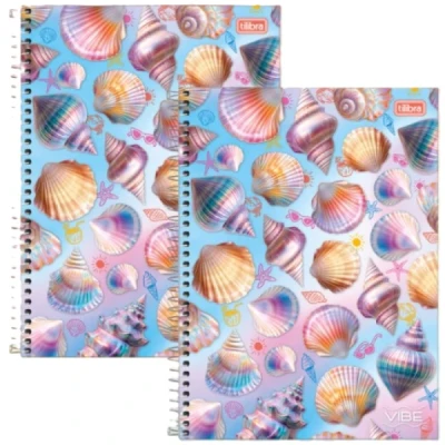 CADERNO ESP CD UNIVERSITÁRIO VIBE FEMININO - TILIBRA