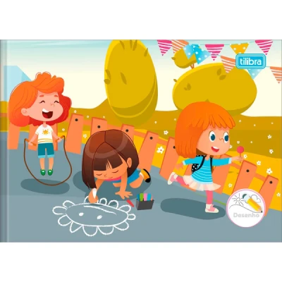 CADERNO DESENHO 1/4 40F CD BROCHURA SAPECA TILIBRA