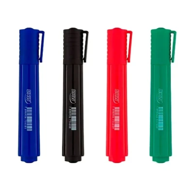 Marcador permanente com ponta chanfrada BRW