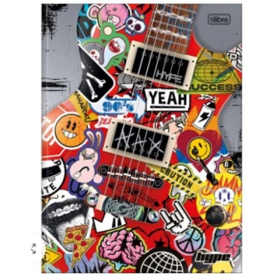 CADERNO BROCHURAO 80F CD UNIV HYPE TILIBRA