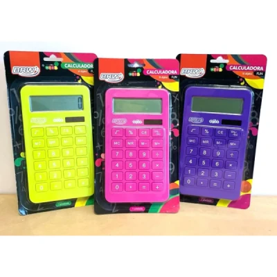 CALCULADORA 10DIG FUN NEON - BRW