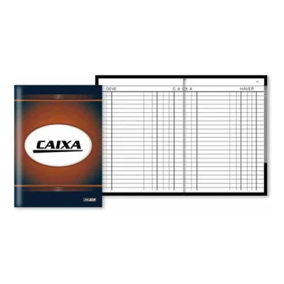 LIVRO CAIXA GRANDE 100F 215X315MM - ANIMATIVA