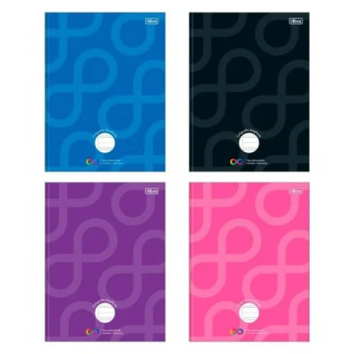 CADERNO BROCH CD CALIGRAFIA NEURO 40F TILIBRA