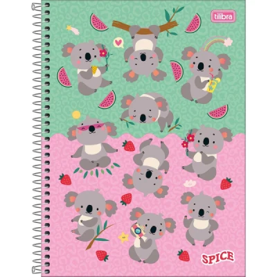 CADERNO ESP COLEGIAL 1 E 10 MATERIAS -  SPICE TILIBRA