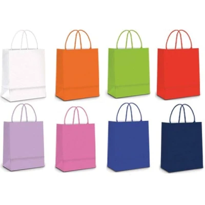 SACOLA PARA PRESENTE LISA CORES SORTIDAS P 21X15X8CM PE7067 - CROMUS