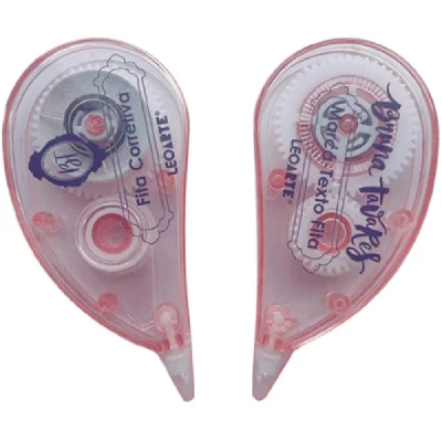 FITA CORRETIVA + MARCA-TEXTO FITA 5MMX5M BRUNA TAVARES - BLISTER C/ 2 UN R.10578 LEOARTE