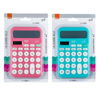 CALCULADORA 12DIG GRANDE HELLO - BRW
