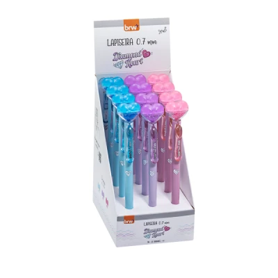 LAPISEIRA 0.7MM DIAMOND HEART LP0717 BRW