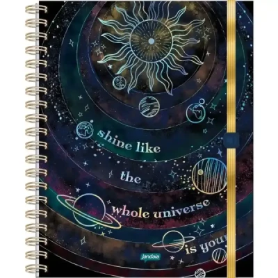 CADERNO GARRA UNIV CD 80F NEO MYSTIC JANDAIA