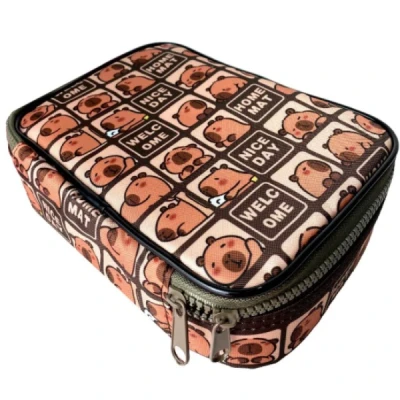 ESTOJO BOX CAPIVARA MARROM 27942 VINI